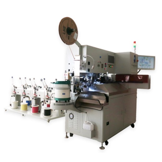 YE-1802 Automatic Wire Crimping and Insert Sleeve Machine(Double-Crimping)